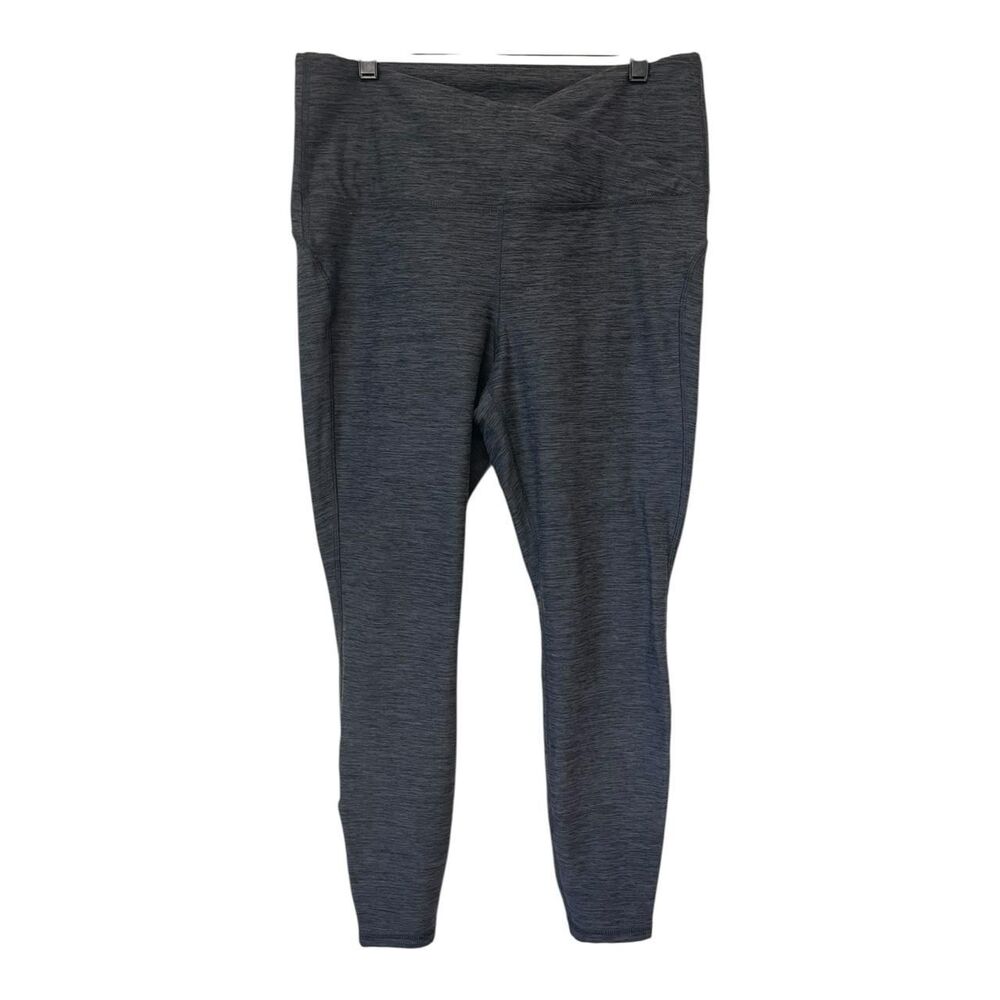 All-in-motion Women's Grey and Blue Leggings Large